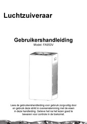 Faton FA950V Gebruikershandleiding