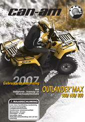 BRP can-am outlander Max 650 2007 Gebruikershandleiding