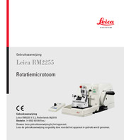 Leica RM2255 Gebruiksaanwijzing