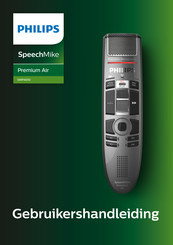 Philips SpeechMike Premium Air SMP4010 Gebruikershandleiding