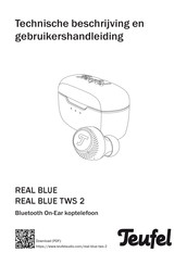 Teufel REAL BLUE TWS 2 Gebruikershandleiding