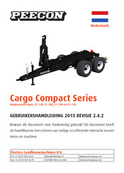 Peecon Cargo Compact HS 21000XXL Gebruikershandleiding
