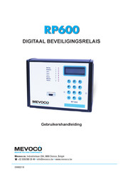 MEVOCO RP600 Gebruikershandleiding