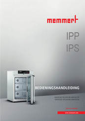 Memmert IPP Bedieningshandleiding
