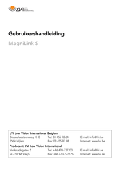 LVI MLS-CM01 Gebruikershandleiding