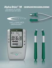 EPI Alpha-Stim M Gebruikershandleiding
