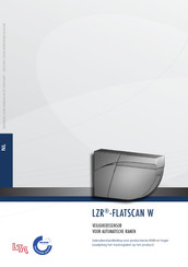 LZR FLATSCAN W Gebruikershandleiding