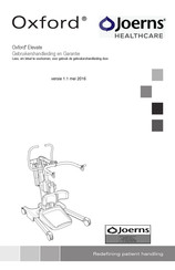 Joerns Healthcare Oxford Gebruikershandleiding