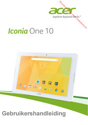 Acer Iconia One 10 Gebruikershandleiding