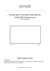 Denver LED-5569T2CS Gebruiksaanwijzing