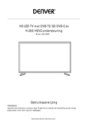 Denver LED-2469S Gebruiksaanwijzing