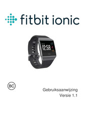 Fitbit ionic Gebruiksaanwijzing