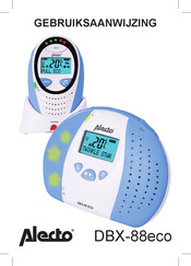 Alecto DBX-88eco Gebruiksaanwijzing