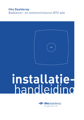 Itho Daalderop BTV-400 Installatiehandleiding