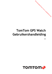 TomTom GPS Cardio Watch 4RFM Gebruikershandleiding