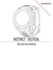 Garmin INSTINCT TACTICAL Gebruikershandleiding