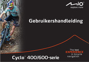 Mio Cyclo 600 Series Gebruikershandleiding