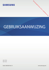 Samsung SM-T510 Gebruiksaanwijzing