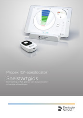 Dentsply Sirona Propex IQ apexlocator Snelstartgids