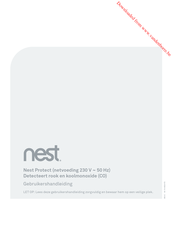 nest Protect Gebruikershandleiding