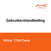 Mio MiVue C540 Series Gebruikershandleiding