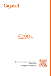 Gigaset E290 A Gebruiksaanwijzing