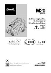 Tennant M20 Gebruikshandleiding