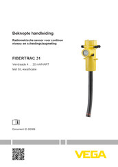 Vega FIBERTRAC 31 Beknopte Handleiding