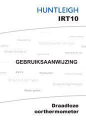 Huntleigh IRT10 Gebruiksaanwijzing