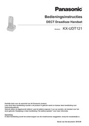 Panasonic KX-UDT121 Bedieningsinstructies