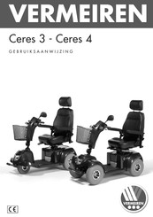 Vermeiren Ceres 3 Gebruikershandleiding
