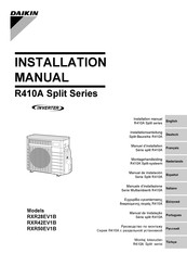 Daikin RXR28EV1B Montagehandleiding