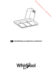 Whirlpool AKR 916 IX / 2 Handleiding Voor Gebruik En Onderhoud