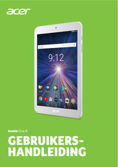 Acer Iconia One 8 Gebruikershandleiding