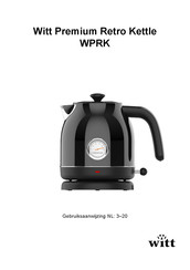 Witt Premium Retro WPRK Gebruiksaanwijzing
