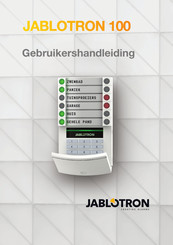 jablotron 100 Series Gebruikershandleiding