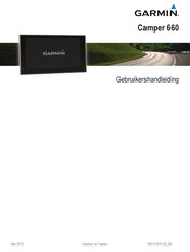 Garmin Camper 660 Gebruikershandleiding