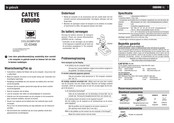 Cateye CC-ED400 Gebruikshandleiding
