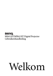 BenQ MX613ST Gebruikershandleiding