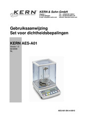 KERN and SOHN AES-A01 Gebruiksaanwijzing