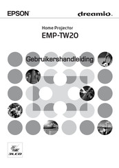 Epson Dreamio EMP-TW20 Gebruikershandleiding