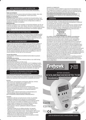 Firehawk CO7B Handleiding