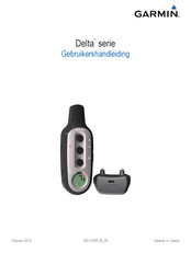 Garmin Delta Series Gebruikershandleiding