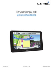 Garmin RV 760 Gebruikershandleiding