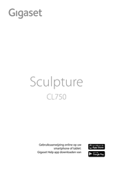 Gigaset Sculpture CL750 Gebruiksaanwijzing