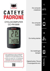 Cateye CC-PA100W Handleiding