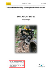 Busa KS-10 Gebruikshandleiding