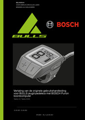 Bosch Intuvia Series Gebruikshandleiding