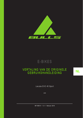 Bulls E-BIKES Lacuba EVO 45 Sport Gebruikshandleiding