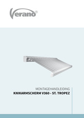 VERANO KNIKARMSCHERM V360 - ST. TROPEZ Montagehandleiding